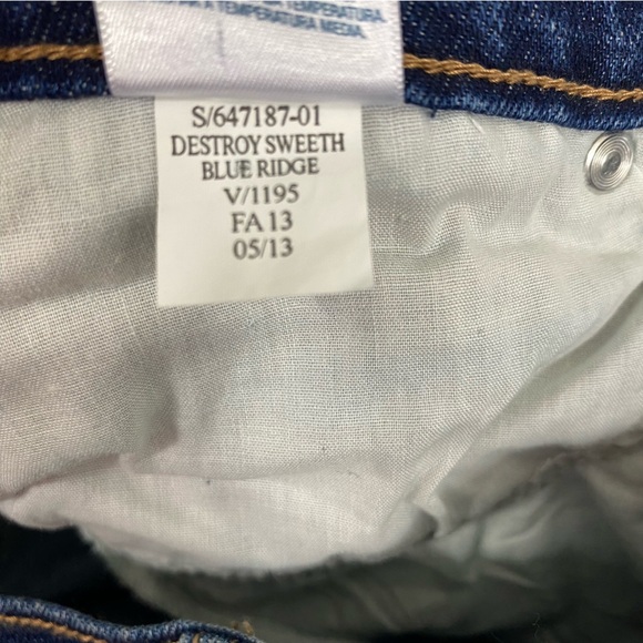 Old Navy Sweetheart Womens Jeans Size 14 Blue Skinny Medium Wash Stretch Denim - Picture 8 of 16